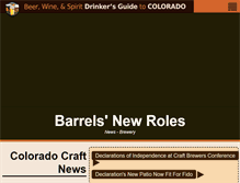 Tablet Screenshot of drinkingcolorado.com